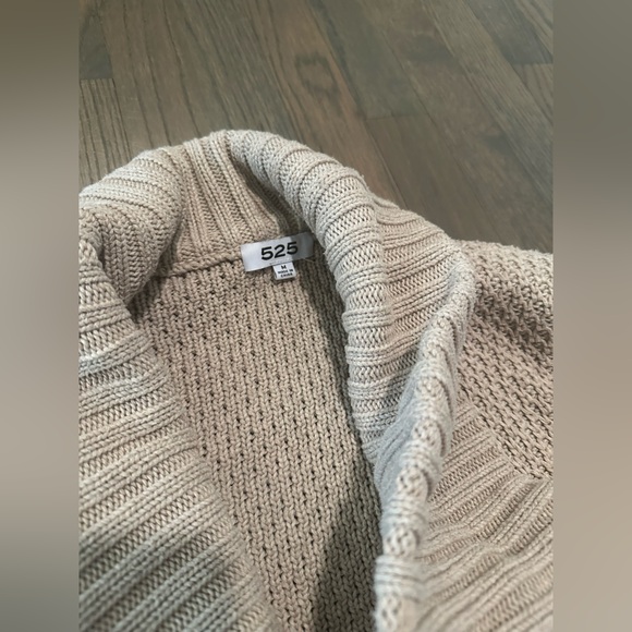 525 America Cream Women's Cardigan Sweater - Picture 3 of 3